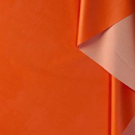 TECIDO NAPA LARANJA 1,40M PVC 0,23 A 0,25MM - VENDA POR METRO