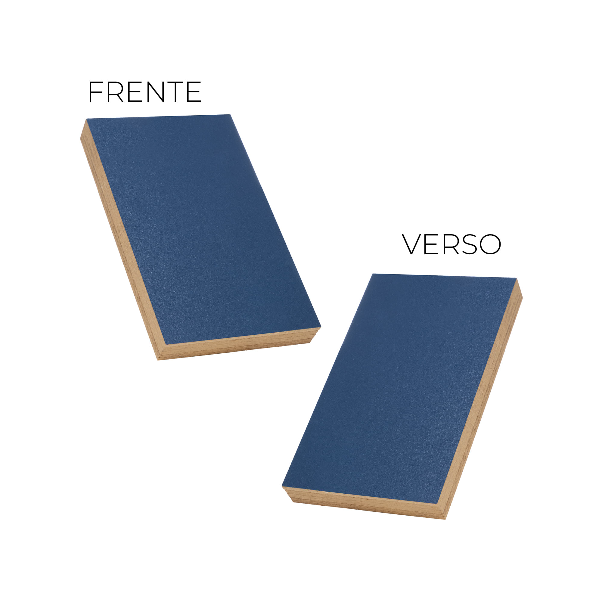 MDF AZUL 2F 275X185X15MM TX - Mad Mais