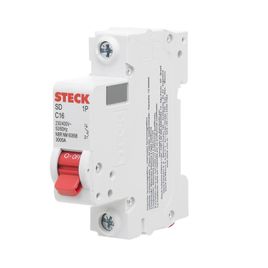 DISJUNTOR SERIE SD61 16A 1P CURVA C 3KA