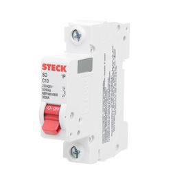 DISJUNTOR SERIE SD61 10A 1P CURVA C 3KA