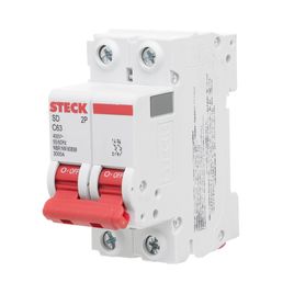 DISJUNTOR SERIE SD62 63A 2P CURVA C 3KA