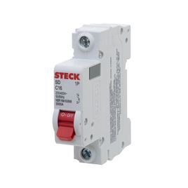 DISJUNTOR 1P 16A  C  3KA - STECK