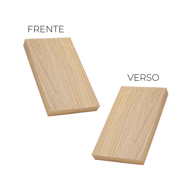 MDF CARVALHO JAPANDI 2FC 2750X185X15MM MICRO - Mad Mais