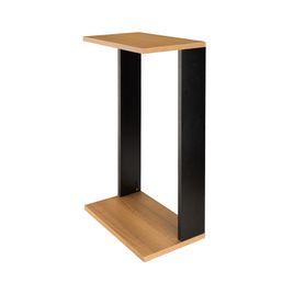 Mesa Lateral Sofá Madeira Peroba 40x70x25,1 cm