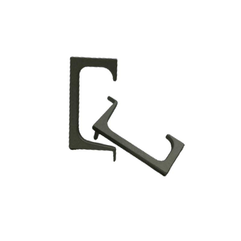 PONTEIRA P/ PERFIL PUXADOR 4065/4077 (VAZADA) - INOX RFC - Mad Mais