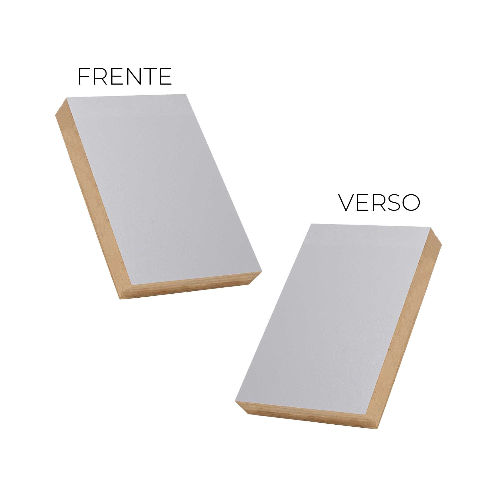 MDF CINZA COBALTO 2F 275X185X18MM TX - Mad Mais
